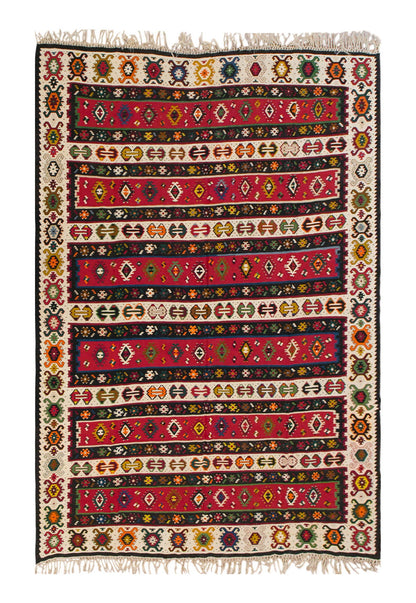 Turkish Moldovian Kilim Runner – 278 x 338 cm / 9'1 x 11'1 feet