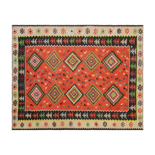 Yugoslavian Sharkoy  Kilim – 306 x 324 cm / 10'0 x 10'8 feet