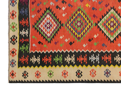 Yugoslavian Sharkoy  Kilim – 306 x 324 cm / 10'0 x 10'8 feet