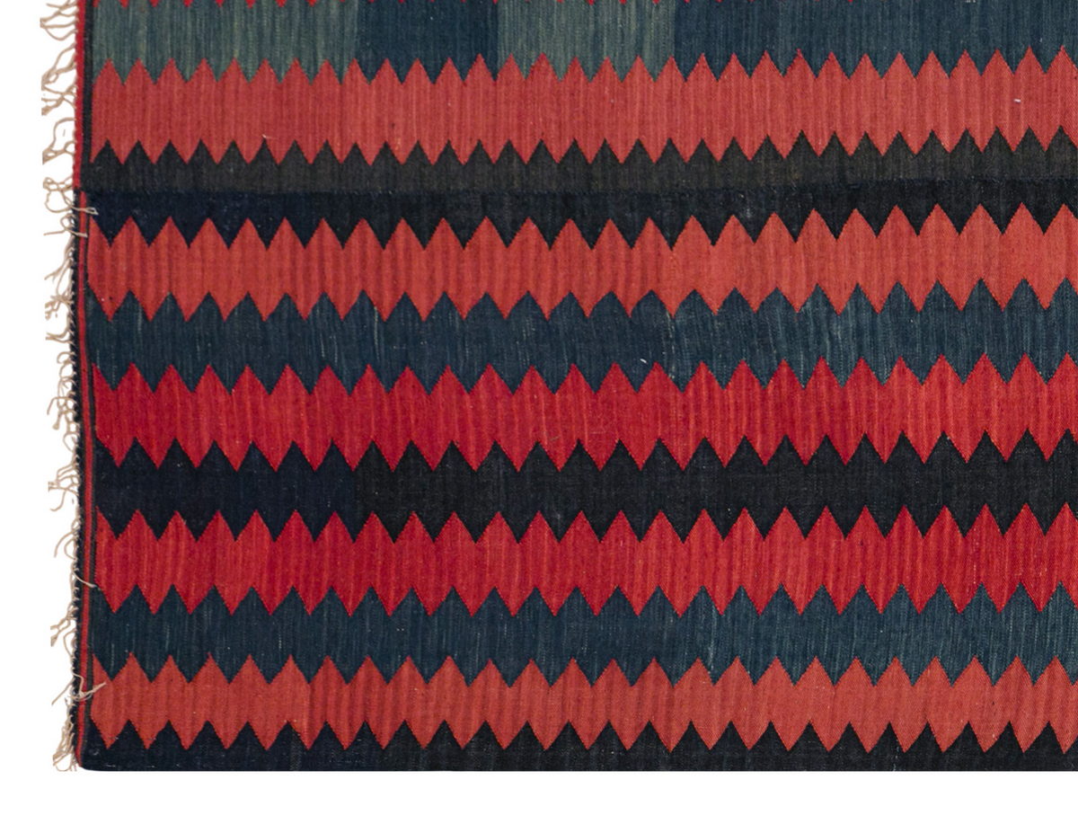 Turkish Moldovian Kilim Runner, 232 x 387 cm / 7'7 x 12'8 feet