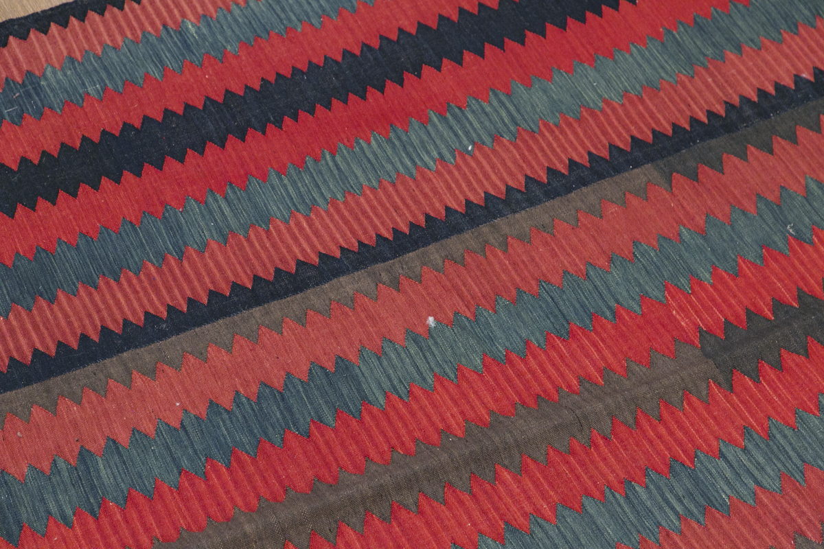 Turkish Moldovian Kilim Runner, 232 x 387 cm / 7'7 x 12'8 feet