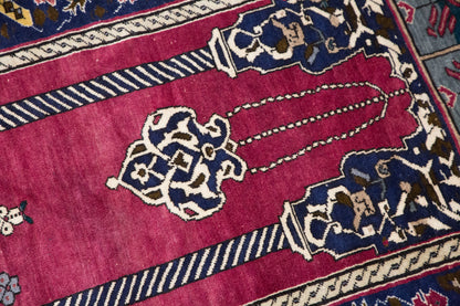 Turkish Oushak Area Rug 133x190 cm (4.4x6.2 ft)