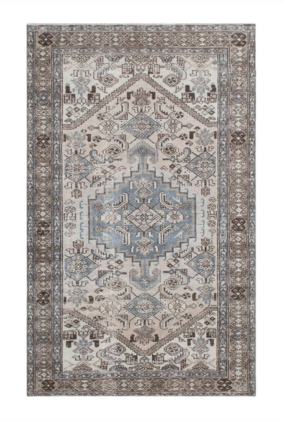 Turkish Oushak Rug | 130x210 cm (4.3x6.9 ft)