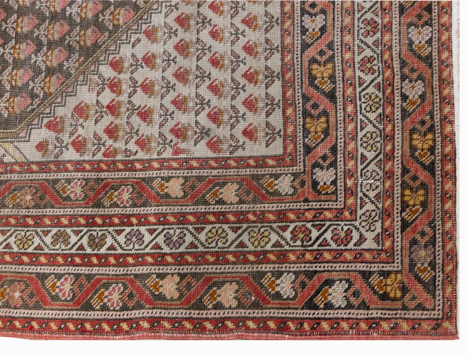 Turkish Oushak Rug | 135x211 cm (4.4 x 6.9 ft)