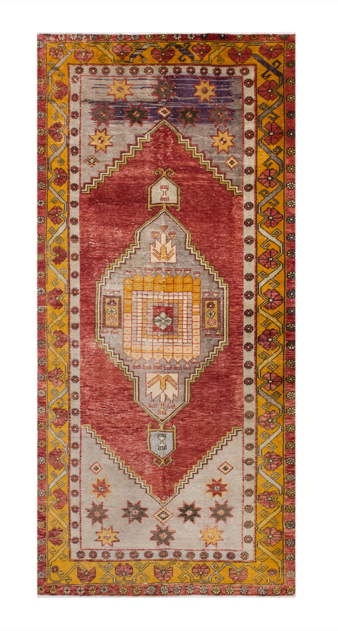 Turkish Oushak Rug | 145x330 cm (4.8 x 10.8 ft)