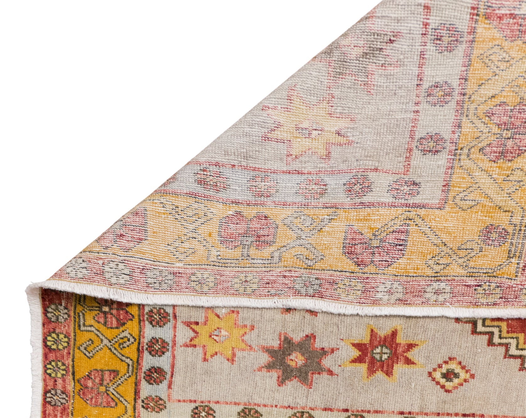 Turkish Oushak Rug | 145x330 cm (4.8 x 10.8 ft)