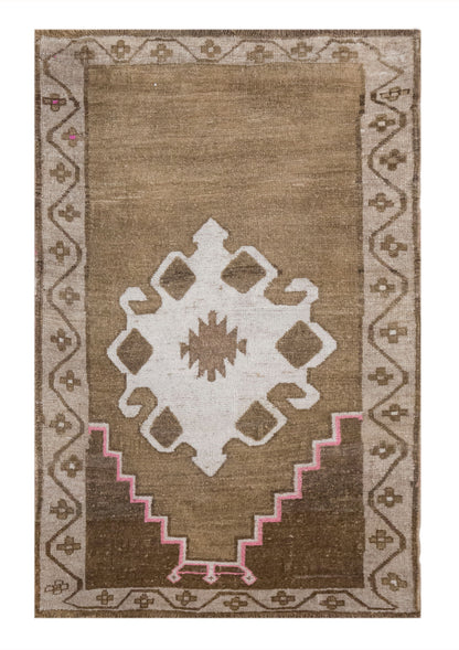 Turkish Oushak Rug | 90x135 cm (2.9x4.4 ft)