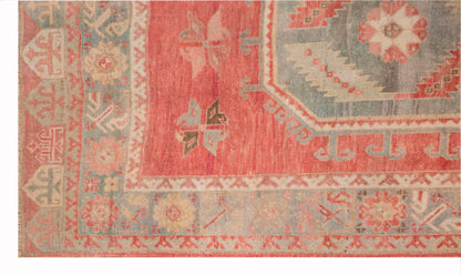 Turkish Oushak Rug 225x405 cm (7.4x13.3 ft)