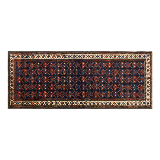Turkish Oushak Runner Rug | 115x270 cm (3.8x8.9 ft)