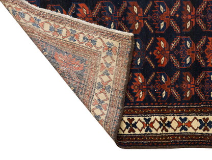 Turkish Oushak Runner Rug | 115x270 cm (3.8x8.9 ft)