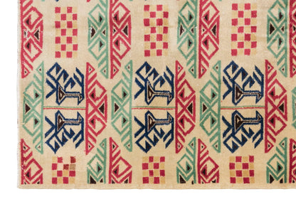 Turkish Rug", Vintage Rug, 5'2 x 8'3 feet / 157 x 252 cm
