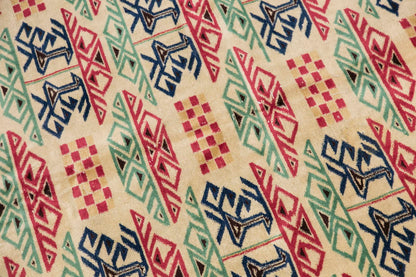 Turkish Rug", Vintage Rug, 5'2 x 8'3 feet / 157 x 252 cm