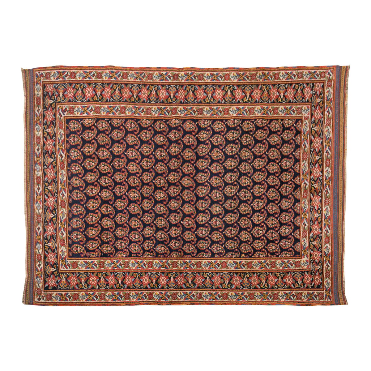 Turkish Rug, Vintage Rug,  4'3 5'9 feet / 129 x 177 cm