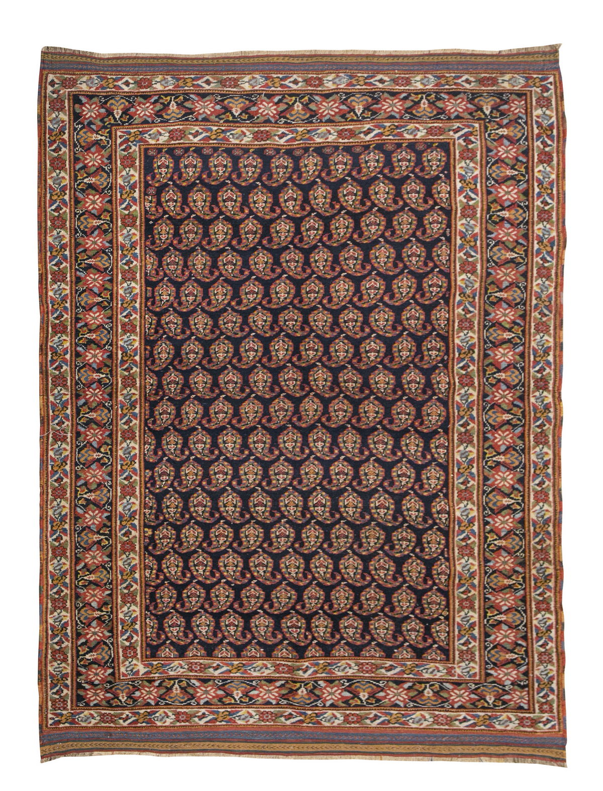Turkish Rug, Vintage Rug,  4'3 5'9 feet / 129 x 177 cm