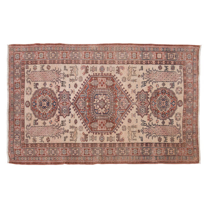 Turkish Rug, Vintage Rug, 3'10 x 5'10 feet / 116 x 178 cm
