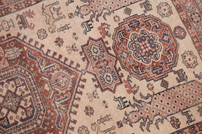 Turkish Rug, Vintage Rug, 3'10 x 5'10 feet / 116 x 178 cm