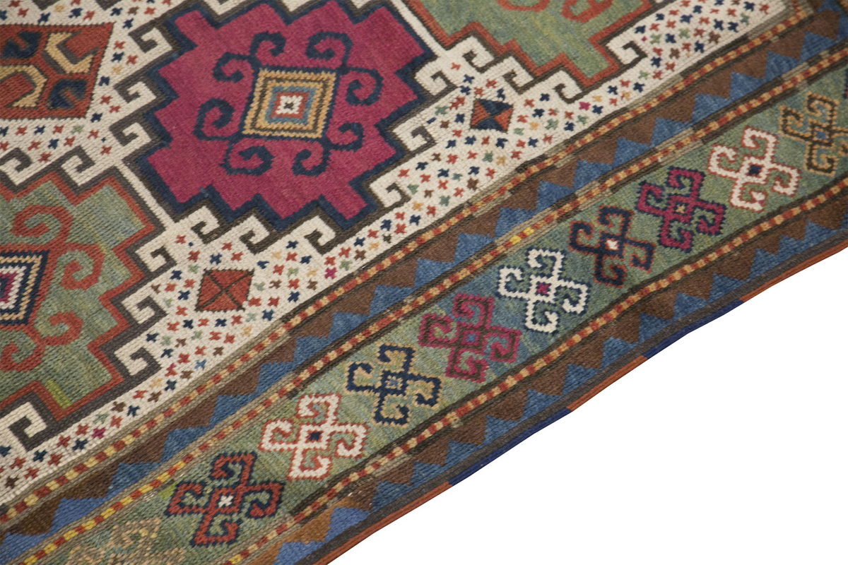 Turkish Rug, Vintage Rug, 4'3 x 7'5 feet / 130 x 227 cm
