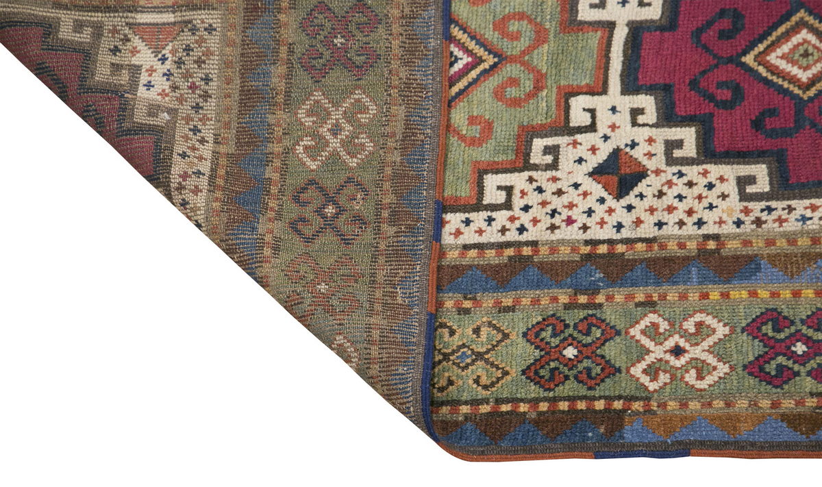 Turkish Rug, Vintage Rug, 4'3 x 7'5 feet / 130 x 227 cm