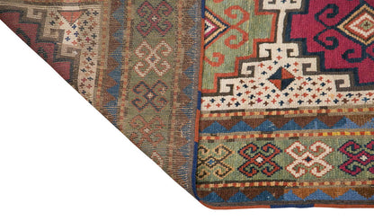 Turkish Rug, Vintage Rug, 4'3 x 7'5 feet / 130 x 227 cm
