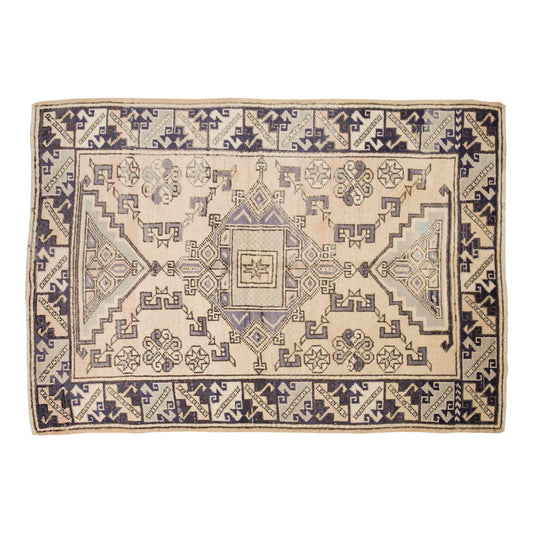 Turkish Rug, Vintage Rug, 4'5 x 6'1 feet / 134 x 187 cm