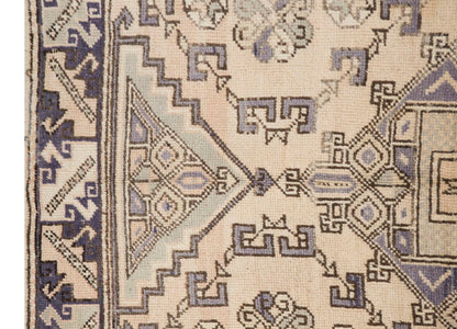 Turkish Rug, Vintage Rug, 4'5 x 6'1 feet / 134 x 187 cm