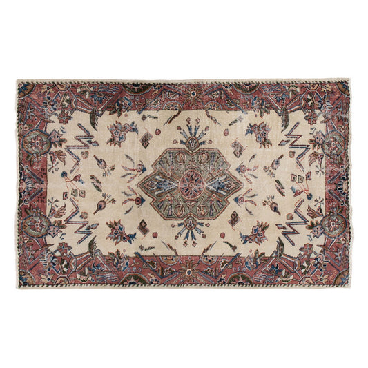 Turkish Rug, Vintage Rug 4'2 x 7'3 feet / 128 x 220 cm