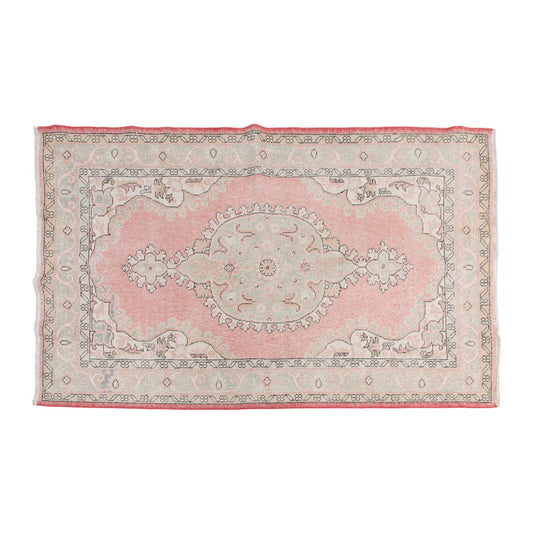Turkish Rug, Vintage Rug 4'4 x 6'8 feet / 123 x 204 cm