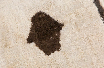 Turkish Tulu Rug – 4'1" x 5'7" (125 x 170 cm), Vintage Karapınar Tulu