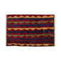 Turkish Tulu Rug – 4'5" x 7'3" (135 x 220 cm), Vintage Karapınar Tulu