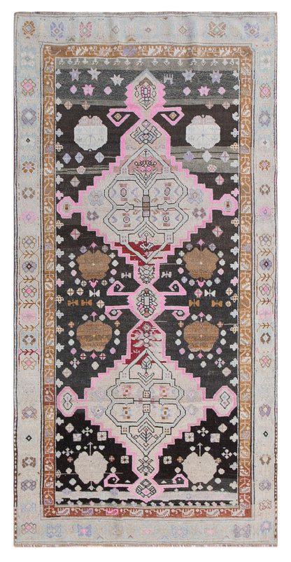Turkish Vintage Rug 3'3" x 6'7" (100x200 cm)