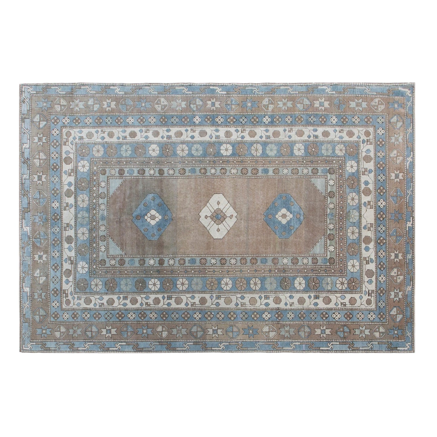 Turkish Vintage Rug 6'1" x 8'10" (185x270 cm)
