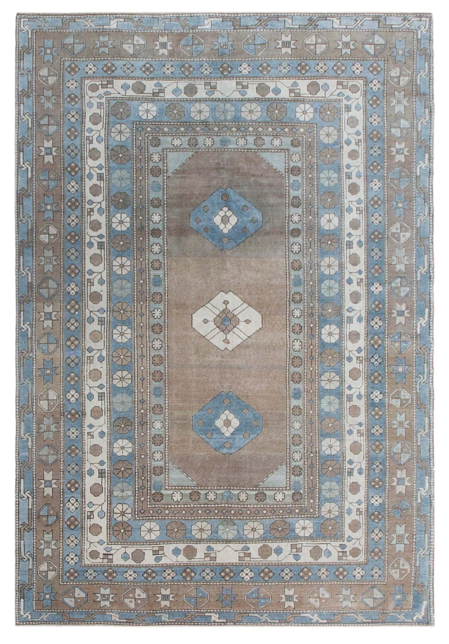 Turkish Vintage Rug 6'1" x 8'10" (185x270 cm)