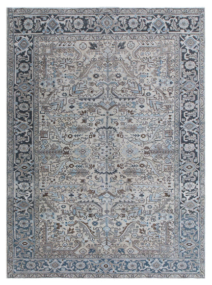 Turkish Vintage Rug 6'9" x 9'2" (205x280 cm)