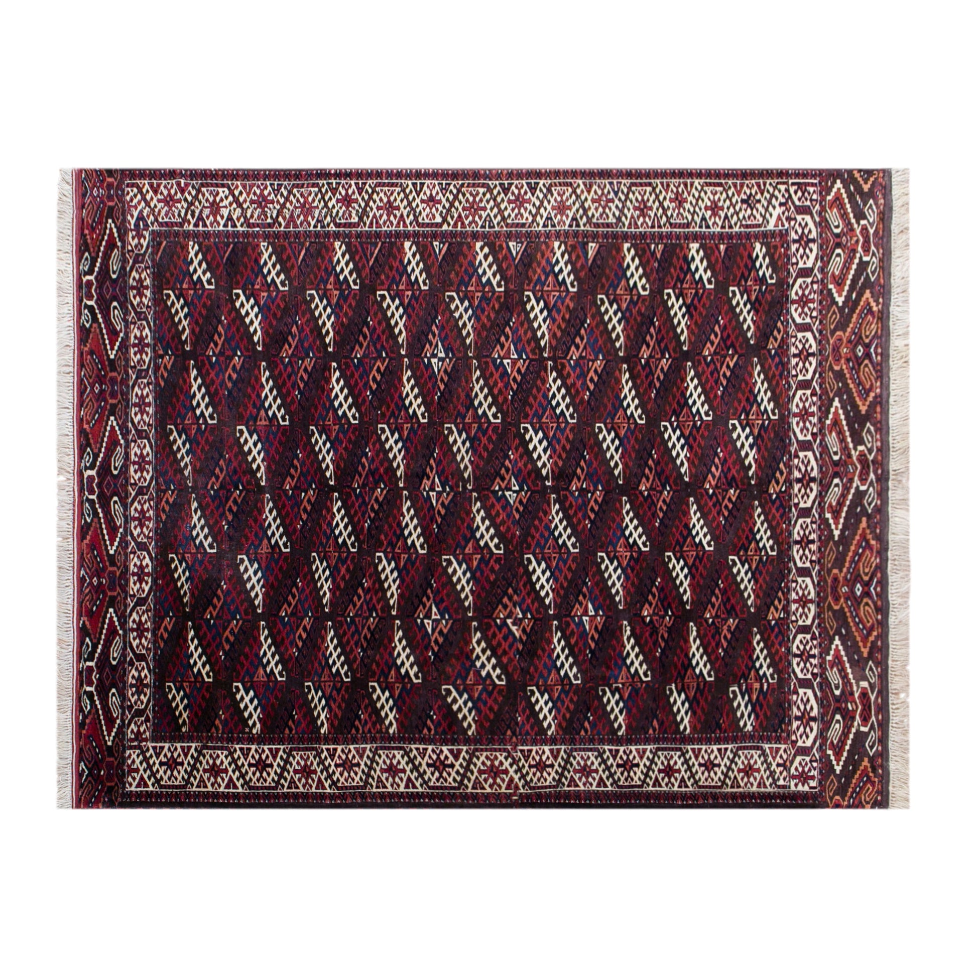 Turkish Vintage Rug 7'3" x 9'8" (221x295 cm)