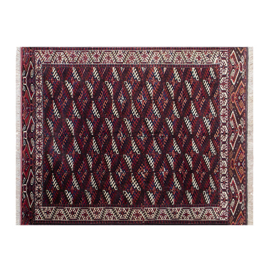 Turkish Vintage Rug 7'3" x 9'8" (221x295 cm)