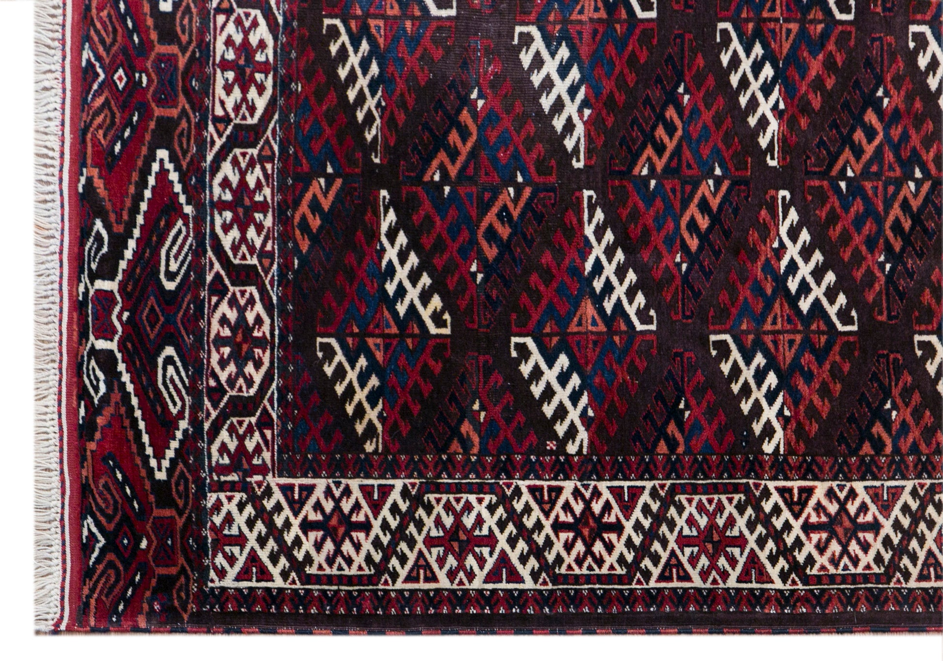 Turkish Vintage Rug 7'3" x 9'8" (221x295 cm)