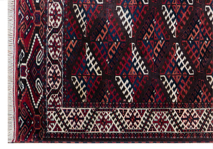 Turkish Vintage Rug 7'3" x 9'8" (221x295 cm)