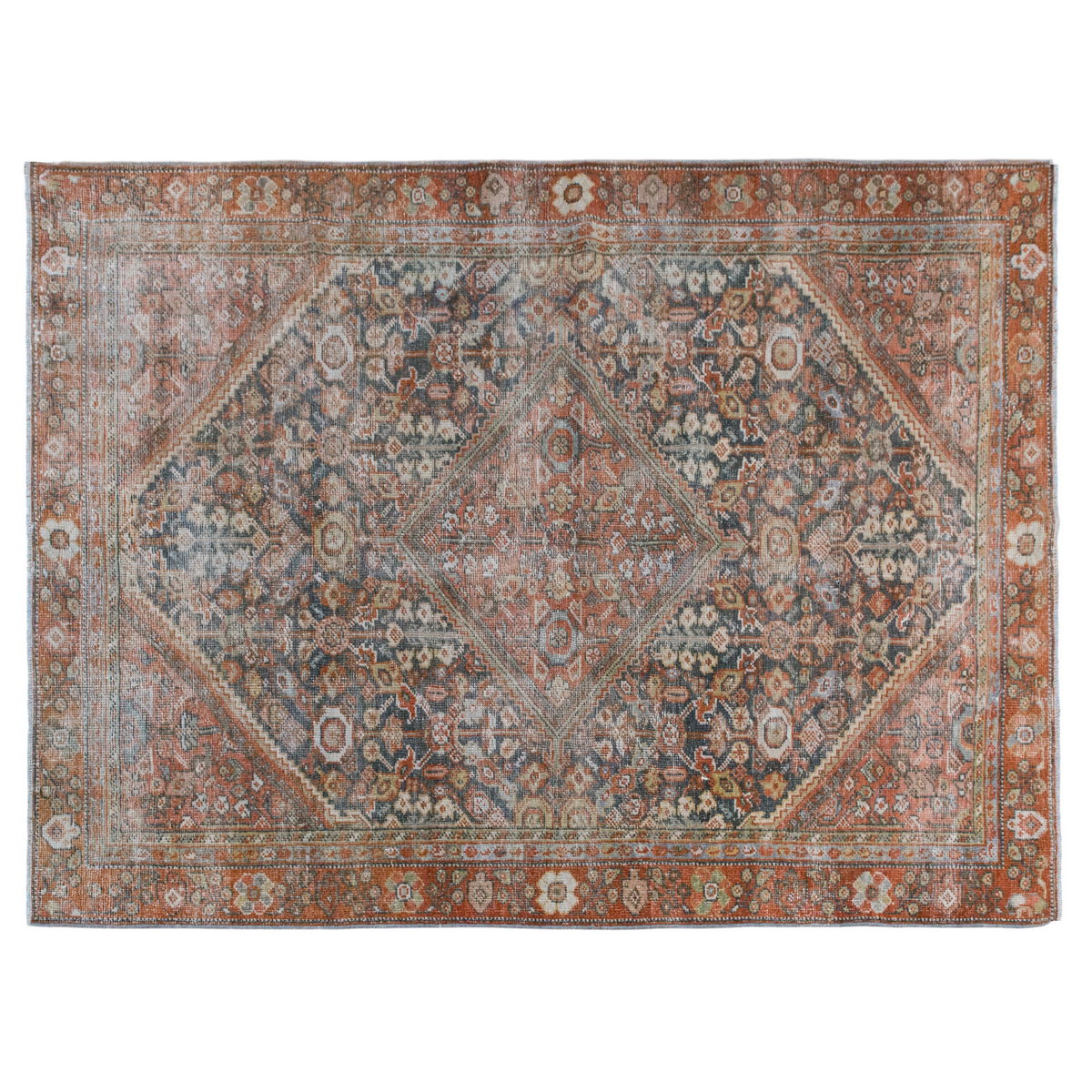 Vintage Oushak Rug – 125x195 cm / 4'1" x 6'5" feet