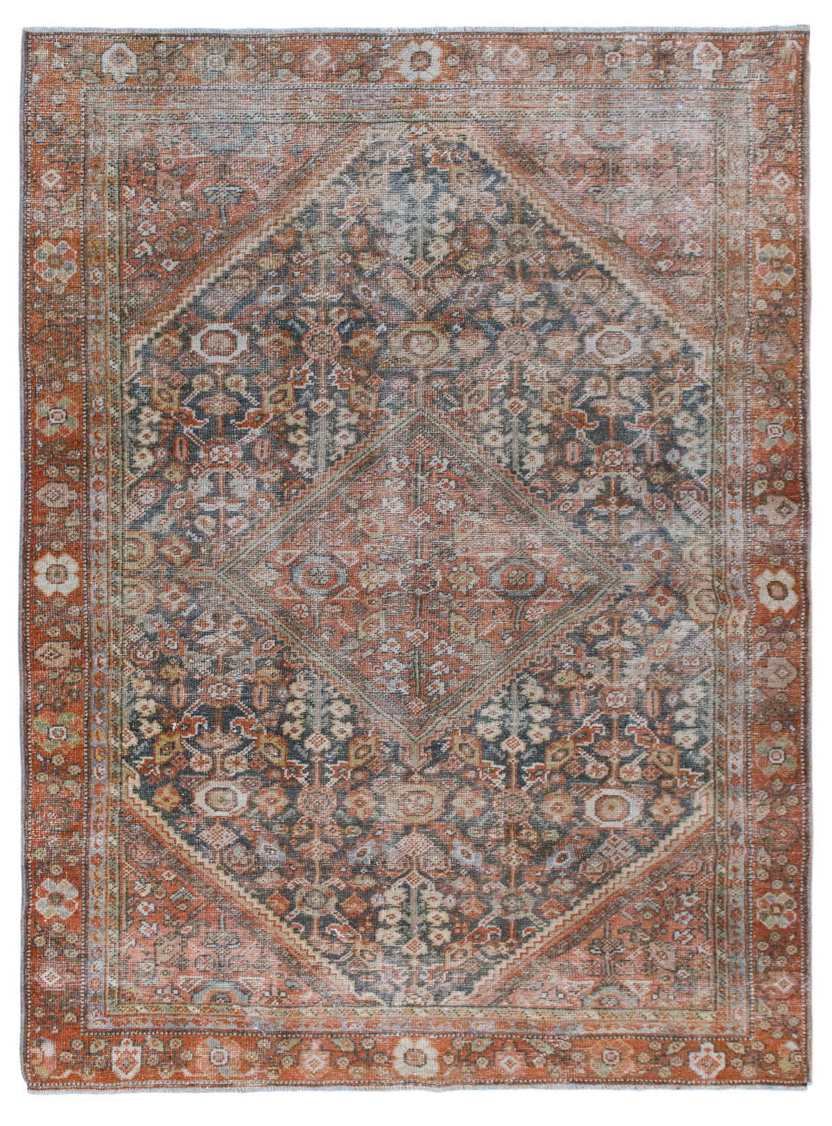 Vintage Oushak Rug – 125x195 cm / 4'1" x 6'5" feet