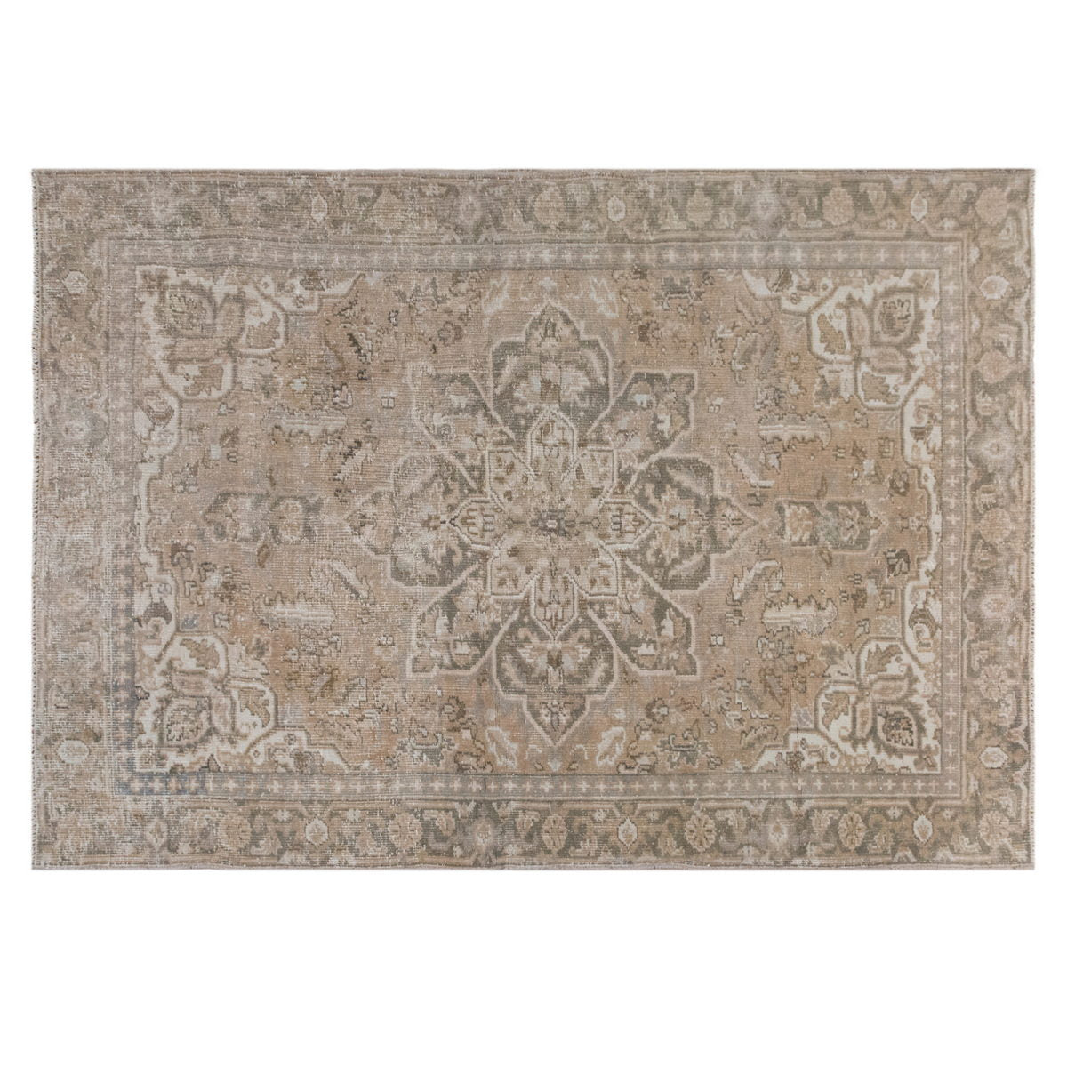 Vintage Oushak Rug – 138x187 cm / 4'6" x 6'2" feet