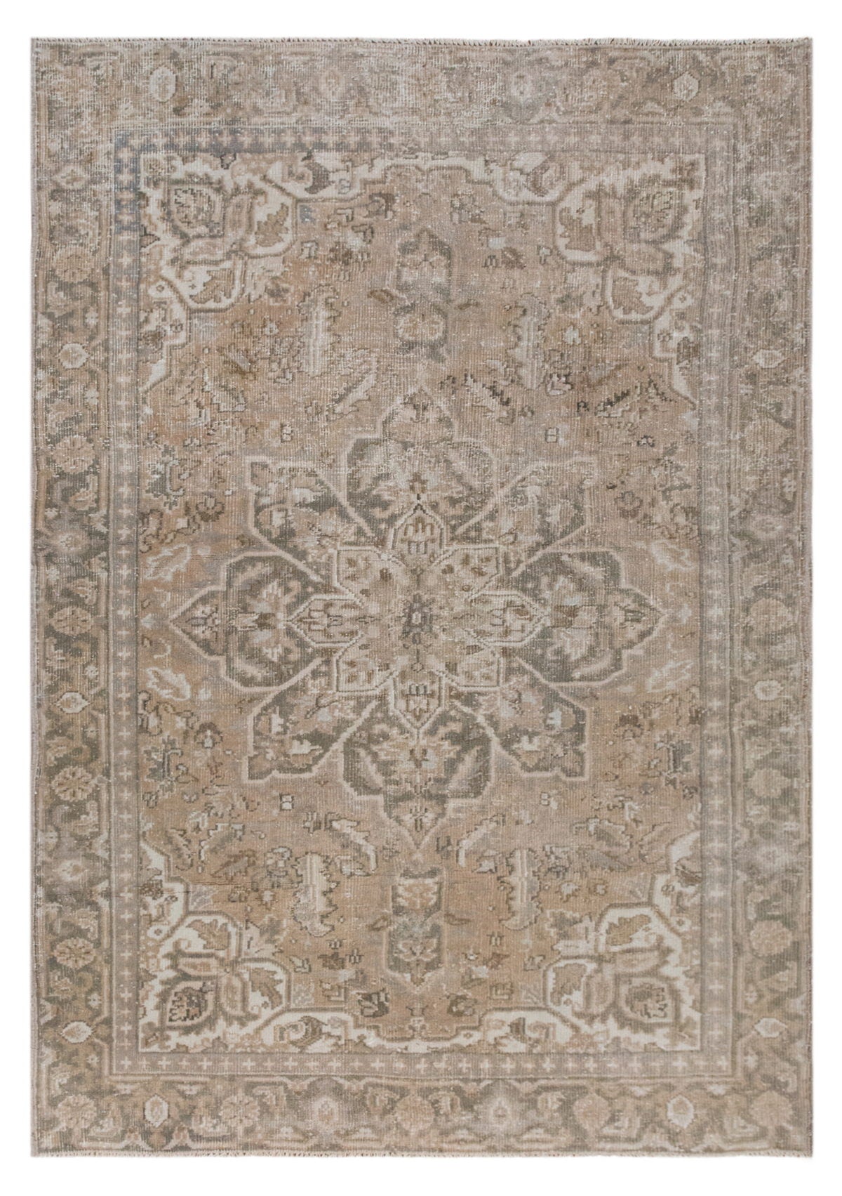 Vintage Oushak Rug – 138x187 cm / 4'6" x 6'2" feet