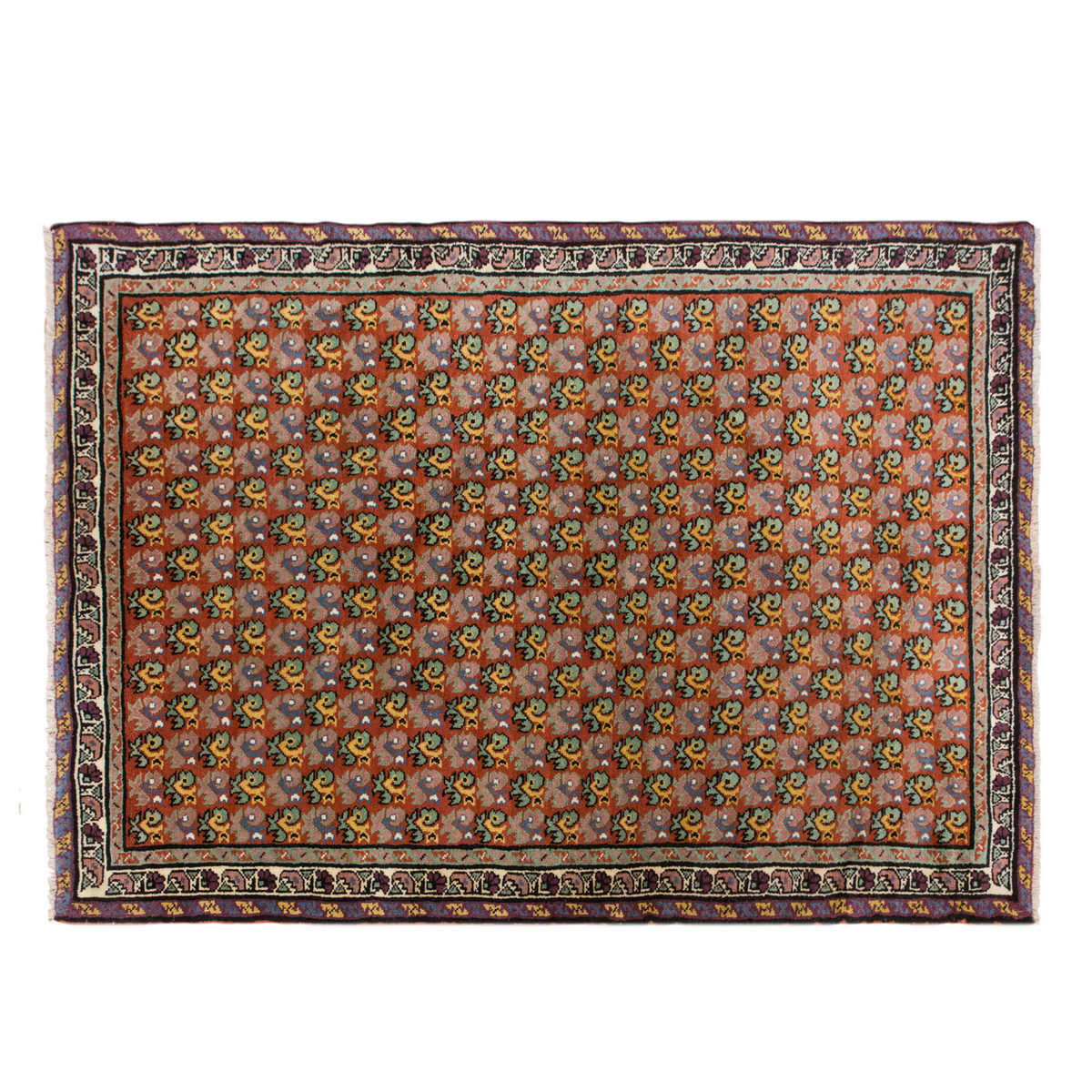 Vintage Oushak Rug – 156x218 cm / 5'1" x 7'2" feet