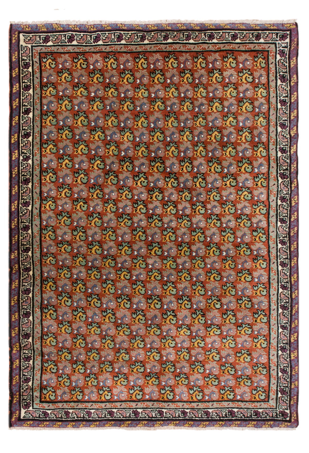 Vintage Oushak Rug – 156x218 cm / 5'1" x 7'2" feet