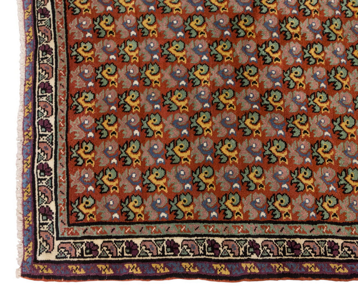 Vintage Oushak Rug – 156x218 cm / 5'1" x 7'2" feet