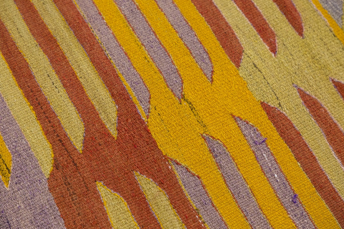 Vintage 1960s Bodrum Milas Rug, 92 x 92 cm = 3 x 3ft