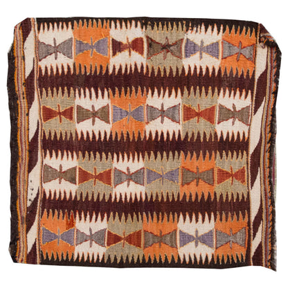 Vintage Anamur Mut Kilim Rug, 72 x 76 cm ≈ 2.4 x 2.6 ft