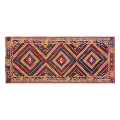 Vintage Anatolian Kilim, 95 × 308 cm, 3.1 x 10.1