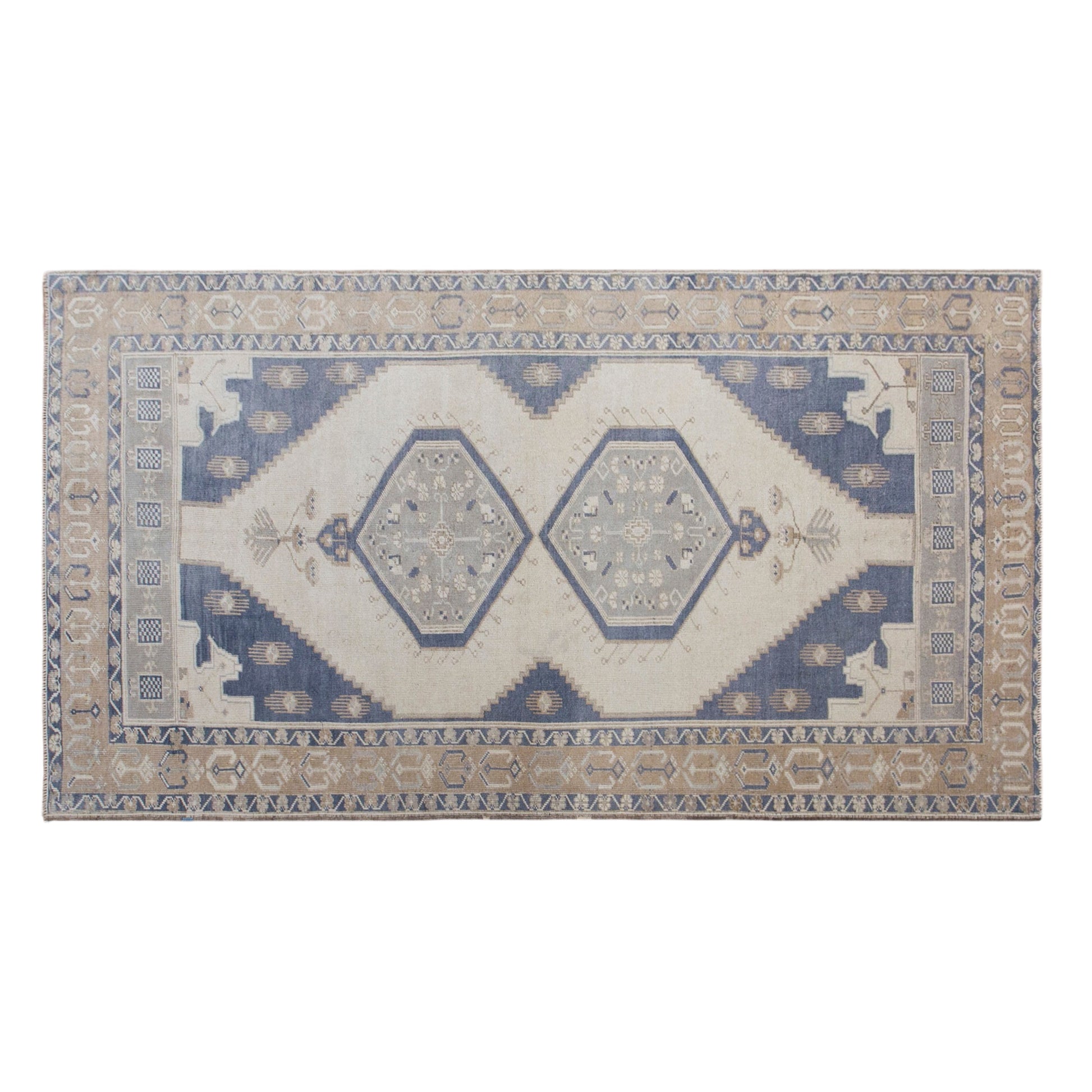 Vintage Anatolian Rug 4'11" x 8'10" (150x270 cm)