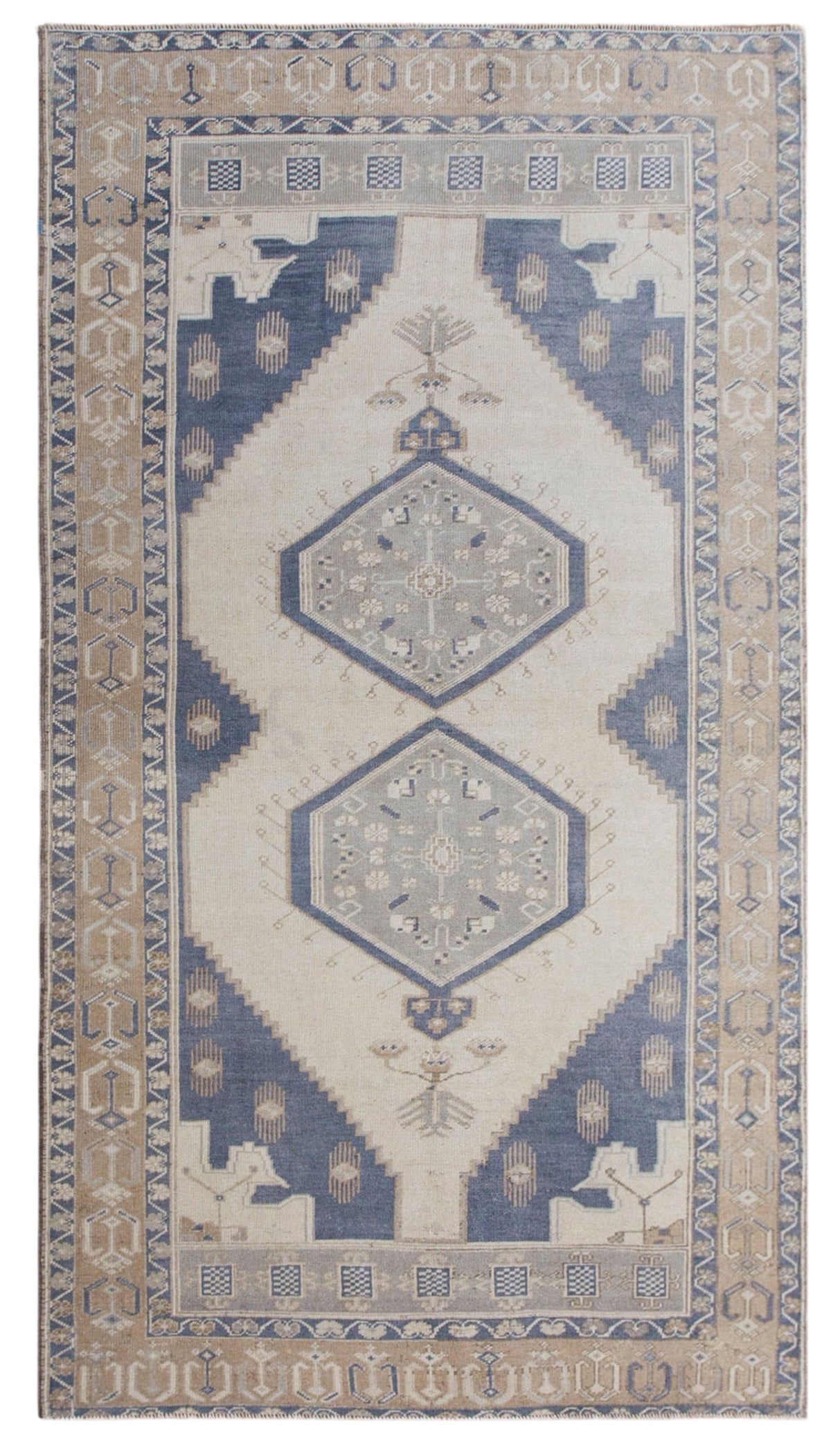 Vintage Anatolian Rug 4'11" x 8'10" (150x270 cm)