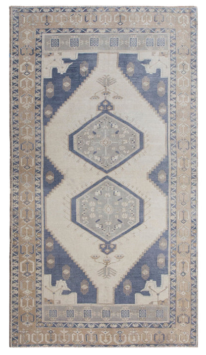 Vintage Anatolian Rug 4'11" x 8'10" (150x270 cm)